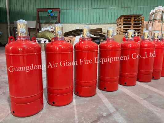 Enclosed Flooding Novec 1230 Fire Suppression System Cylinder with 4.2MPa Storage Pressure and Residue-Free Design for Anechoic Chambers