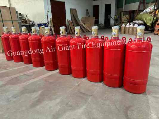 FM200 System Cylinder Without Pollution For Archive