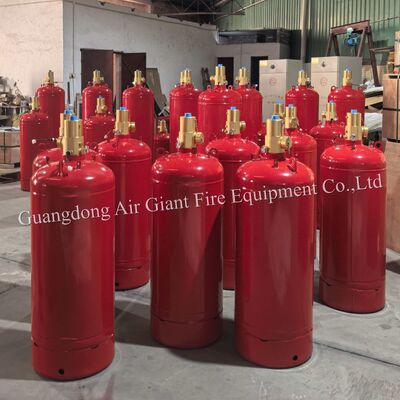 Automatic FM200 Fire Extinguishing System Cylinder Without Residue For Server Room